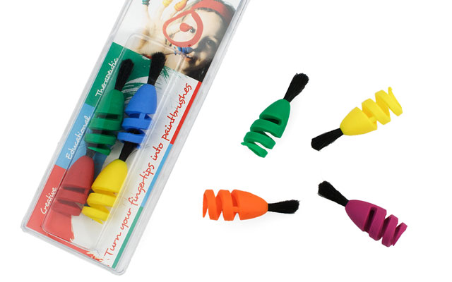FingerMax Paintbrush 4-Brush Pack