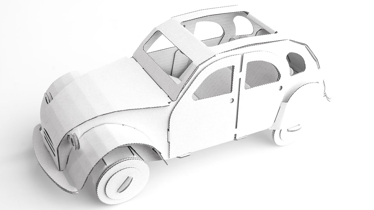 Leolandia Tin Snail Car