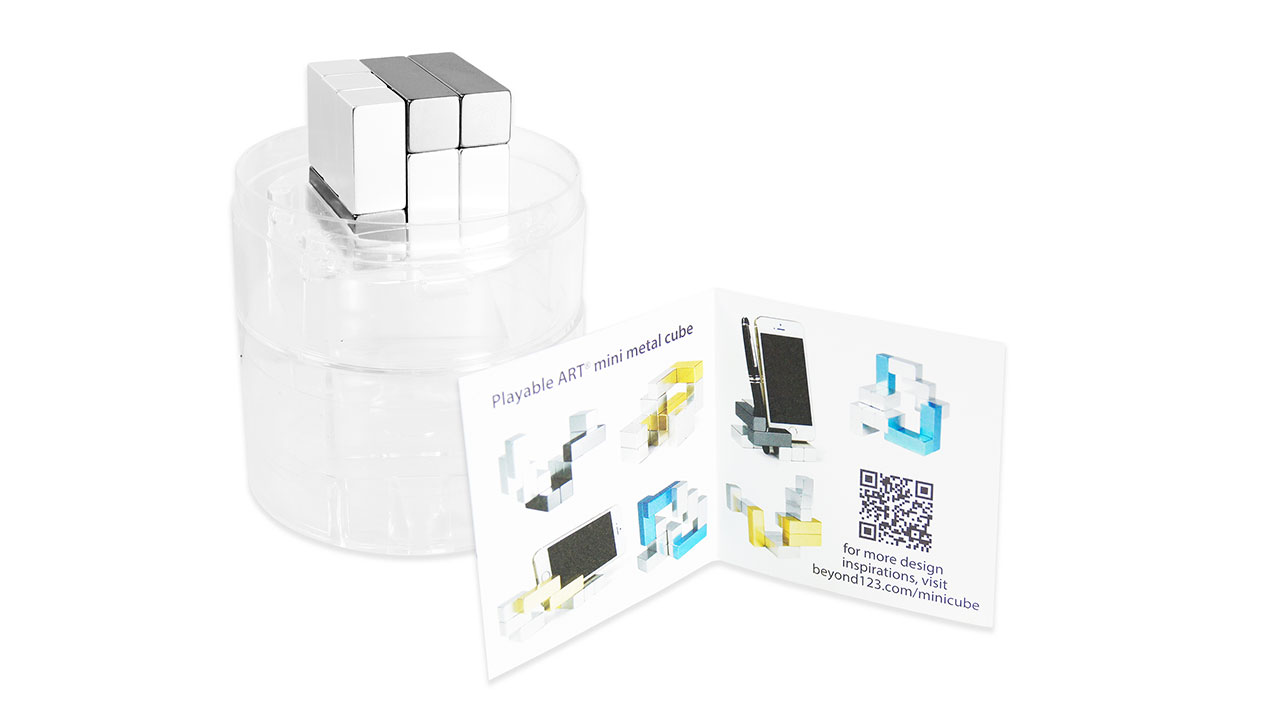 playableART mini metal cube