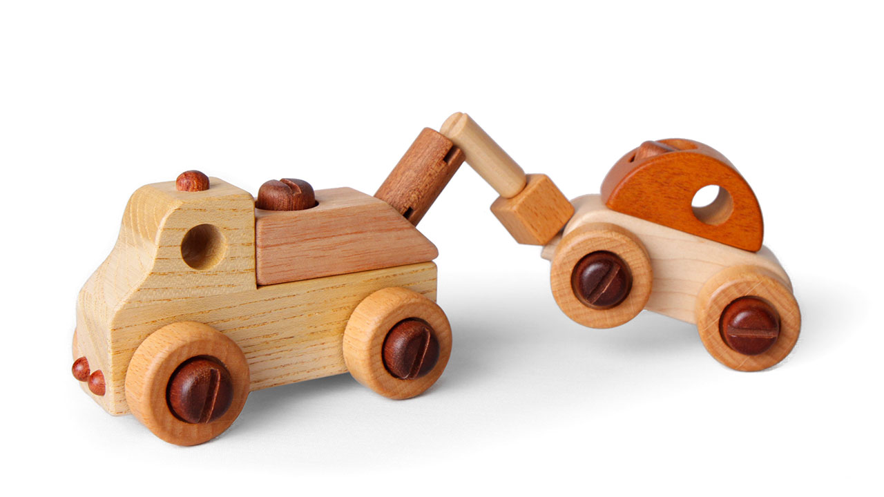 Soopsori Wooden Cars with Tool Kit